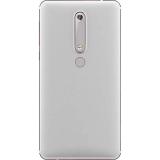 ORIGINAL BACK HOUSING WITH PARTS FOR NOKIA 6.1 / NOKIA 6 (2018) TA-1043 TA-1045 TA-1050 TA-1054 WHITE IRON