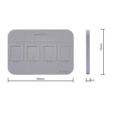 MR YANG MY-005 SUPER STRONG MAGNETISM TIN PAD FOR 0.35MM / 0.45MM / 0.55MM / 0.65MM BGA CHIP RESOLDERING REPAIR