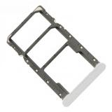 DUAL SIM CARD TRAY FOR OPPO A40 (CPH2669) / A40M (CPH2669) STARLIGHT WHITE