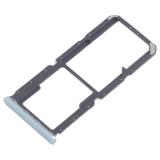 DUAL SIM CARD TRAY FOR OPPO A60 (CPH2631) RIPPLE BLUE