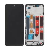 TOUCH DIGITIZER + DISPLAY LCD COMPLETE WITH FRAME FOR OPPO A80 5G (CPH2639) BLACK ORIGINAL