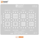 AMAOE METAL TEMPLATE OF IC CHIP FOR QU-5 QUALCOMM SDM845 CPU / SM8150 CPU / SDM670 / MSM8917 / SDM845 RAM / SM8150 RAM / SDM710 / SM6150