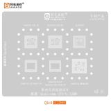 AMAOE METAL TEMPLATE OF IC CHIP FOR QU-8 QUALCOMM SM8250-102 / SM8250-002 / SDM439 / SM8250-102 RAM / SM8350 SAM / SM8250-002 RAM / SM8350