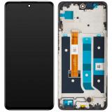 TOUCH DIGITIZER + DISPLAY LCD COMPLETE WITH FRAME FOR REALME 11 5G (RMX3780) BLACK ORIGINAL