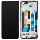 TOUCH DIGITIZER + DISPLAY LCD COMPLETE WITH FRAME FOR REALME 12X 5G (RMX3997) BLACK ORIGINAL