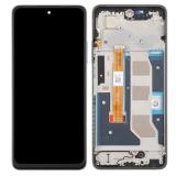 TOUCH DIGITIZER + DISPLAY LCD COMPLETE WITH FRAME FOR REALME C67 4G (RMX3890)  BLACK ROCK ORIGINAL