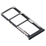 DUAL SIM CARD TRAY FOR XIAOMI REDMI NOTE 10 SHADOW BLACK