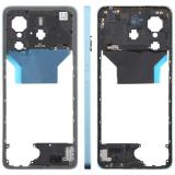 CENTRAL HOUSING B FOR XIAOMI REDMI NOTE 14 4G (24117RN76E) (EUROPE VERSION) OCEAN BLUE ORIGINAL