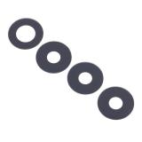 SET OF 4 PCS GLASS LENS REPLACEMENT OF CAMERA FOR XIAOMI REDMI NOTE 14 PRO 4G (24116RACCG)
