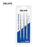 RELIFE 210 SOLDERING IRON TIP SET (210-I / 210-IS / 210-K) COMPATIBLE WITH 95% OF THE 210 SERIES HANDLES ON THE MARKET