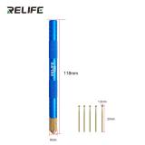 RELIFE TO6 PURE COPPER WITH GOLD PLATING DESOLDERING NEEDLE SET FOR BGA PACKAGE CHIP DESOLDERING