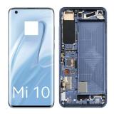 TOUCH DIGITIZER + DISPLAY LCD COMPLETE + FRAME FOR XIAOMI MI 10 5G / MI 10 PRO 5G TWILIGHT GREY ORIGINAL (C VERSION)（SERVICE PACK）