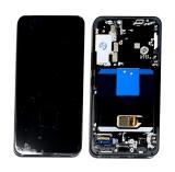 TOUCH DIGITIZER + DISPLAY AMOLED COMPLETE + FRAME FOR SAMSUNG GALAXY S22 5G S901B GRAPHITE / RED / SKY BLUE ORIGINAL (SERVICE PACK)