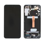 TOUCH DIGITIZER + DISPLAY AMOLED COMPLETE + FRAME FOR SAMSUNG GALAXY S22 PLUS 5G S906B GRAPHITE GRAY ORIGINAL (SERVICE PACK)