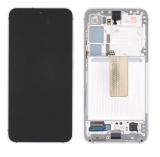 TOUCH DIGITIZER + DISPLAY AMOLED COMPLETE + FRAME FOR SAMSUNG GALAXY S23 5G S911B LIME ORIGINAL (SERVICE PACK)