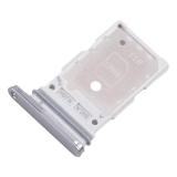 DUAL SIM CARD TRAY FOR SAMSUNG GALAXY S25 5G S931B / S25 PLUS / S25+ 5G S936B SILVER SHADOW