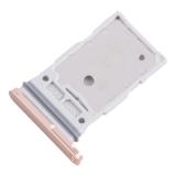 DUAL SIM CARD TRAY FOR SAMSUNG GALAXY S25 5G S931B / S25 PLUS / S25+ 5G S936B PINK GOLD