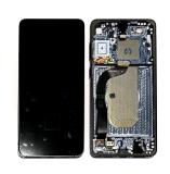 TOUCHSCREEN + DISPLAY AMOLED DISPLAY COMPLETO + FRAME PER SAMSUNG GALAXY S25 EDGE S937B TITANIO JET BLACK ORIGINALE (SERVICE PACK)