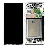 TOUCH DIGITIZER + DISPLAY AMOLED COMPLETE + FRAME FOR SAMSUNG GALAXY S25 ULTRA S938B TITANIUM SILVER BLUE ORIGINAL (SERVICE PACK) (ASSEMBLED)