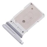 DUAL SIM CARD TRAY FOR SAMSUNG GALAXY S25 ULTRA S938B TITANIUM WHITE SILVER