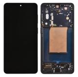 TOUCH DIGITIZER + DISPLAY AMOLED COMPLETE + FRAME FOR SAMSUNG GALAXY S26 PLUS S26+ S947B BLACK SERVICE PACK SCREEN + FRAME (NOT ORIGINAL)