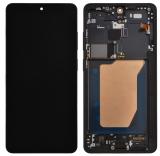 TOUCH DIGITIZER + DISPLAY AMOLED COMPLETE + FRAME FOR SAMSUNG GALAXY S26 ULTRA S948B BLACK SERVICE PACK SCREEN + FRAME (NOT ORIGINAL)
