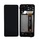 TOUCH DIGITIZER + DISPLAY AMOLED COMPLETE + FRAME FOR SAMSUNG GALAXY A13 A137F BLACK EU