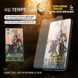 QI-VERSE TEMPERED GLASS FILM HIGH ALUMINUM FOR APPLE IPHONE 16 PRO / IPHONE 17