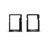 SIM CARD TRAY + SDCARD TRAY FOR HUAWEI ASCEND MATE 7 BLACK