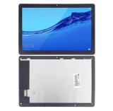TOUCH DIGITIZER + DISPLAY LCD COMPLETE WITHOUT FRAME FOR HUAWEI MEDIAPAD T5 10 AGS2-L03 AGS2-W09 AGS2-W19 LTE WIFI BLACK NEW ORIGINAL (WITHOUT HOME)