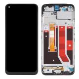 TOUCH DIGITIZER + DISPLAY LCD COMPLETE + FRAME FOR OPPO A53 (CPH2127) / OPPO A53s (CPH2139 CPH2135) BLACK ORIGINAL