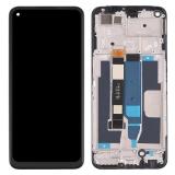 TOUCH DIGITIZER + DISPLAY LCD COMPLETE WITH FRAME FOR REALME 8 5G (RMX3241) BLACK ORIGINAL