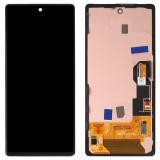 TOUCH DIGITIZER + DISPLAY LCD COMPLETE WITH FRAME FOR GOOGLE PIXEL 6A 5G (GX7AS GB62Z G1AZG GB17L) BLACK ORIGINAL