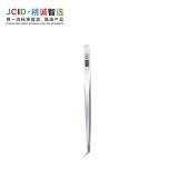 JCID SW-01 HIGH-PRECISION NON-MAGNETIC STAINLESS STEEL CURVED-TIP TWEEZERS