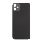 BACK HOUSING OF GLASS (BIG HOLE) FOR APPLE IPHONE 11 6.1 BLACK