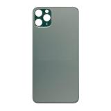 BACK HOUSING OF GLASS (BIG HOLE) FOR APPLE IPHONE 11 PRO MAX 6.5 MIDNIGHT GREEN