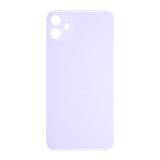 BACK HOUSING OF GLASS (BIG HOLE) FOR APPLE IPHONE 11 6.1 PURPLE
