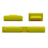 SET OF BUTTON FOR IPHONE5C IPHONE 5C YELLOW