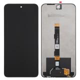 TOUCH DIGITIZER + DISPLAY LCD COMPLETE WITHOUT FRAME FOR TCL NXTPAPER 70 PRO (T807D T807W T807E) BLACK ORIGINAL (FROSTED)