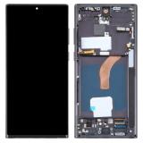 TOUCH DIGITIZER + DISPLAY AMOLED COMPLETE + FRAME FOR SAMSUNG GALAXY S22 ULTRA 5G S908B PHANTOM BLACK OEM