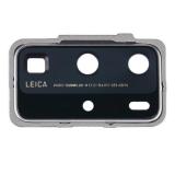 REAR CAMERA LENS AND BEZEL FOR HUAWEI P40 PRO ELS-NX9 ELS-N04 ICE WHITE