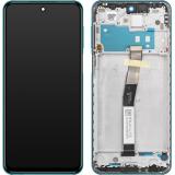 TOUCH DIGITIZER + DISPLAY LCD COMPLETE WITH FRAME FOR XIAOMI REDMI NOTE 9 PRO (M2003J6A2G) TROPICAL GREEN ORIGINAL